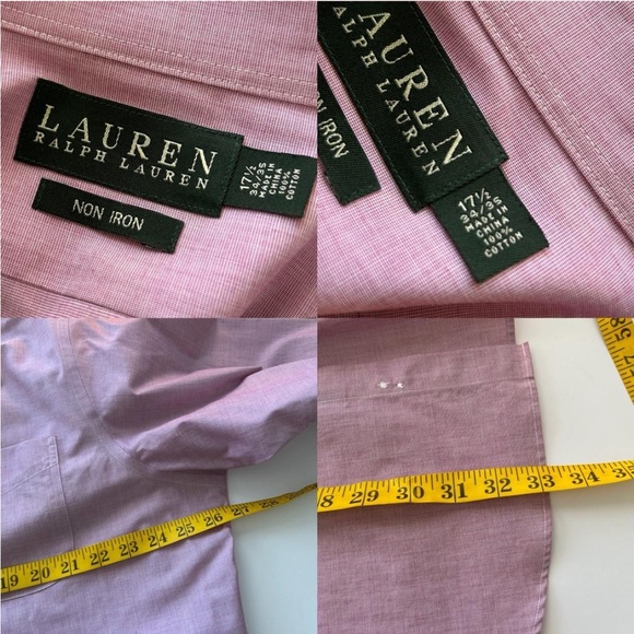 Lauren Ralph Lauren button up shirt. - Picture 6 of 6